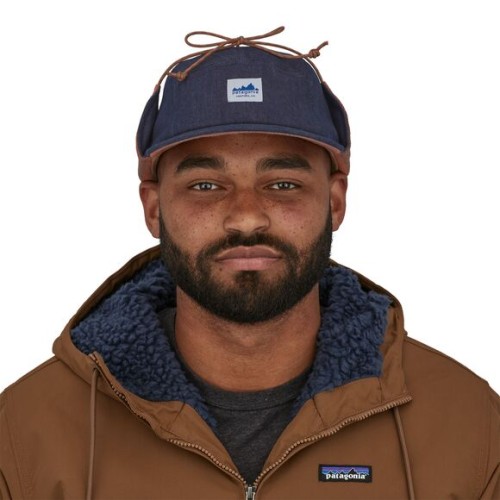 Patagonia Range Earflap Cap, Upriver: Sisu Brown