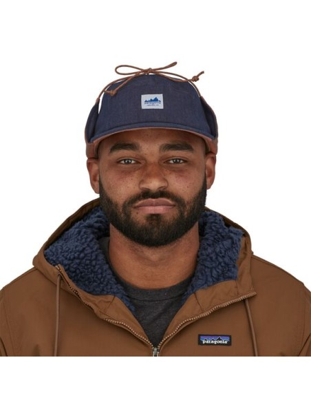 Patagonia Range Earflap Cap, Upriver: Sisu Brown