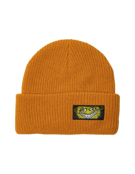Anti Hero Grimple Label Beanie, Orange/Yellow