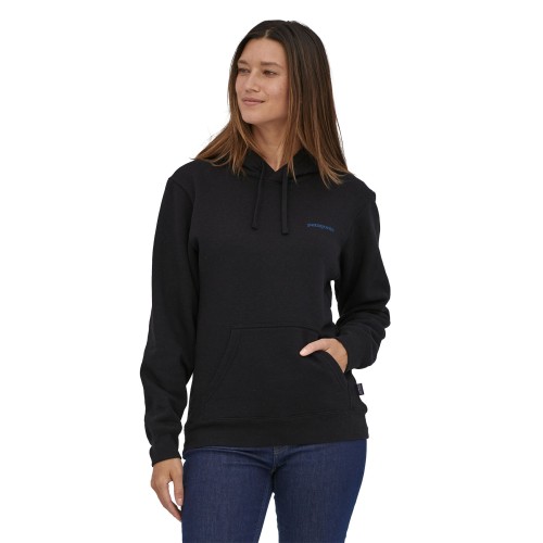 Patagonia Boardshort Logo Uprisal Hoody, Ink Black