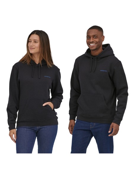 Patagonia Boardshort Logo Uprisal Hoody, Ink Black