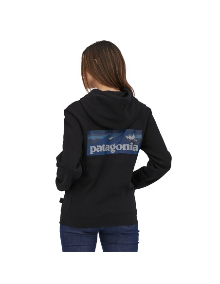 Patagonia Boardshort Logo Uprisal Hoody, Ink Black
