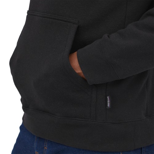 Patagonia Boardshort Logo Uprisal Hoody, Ink Black