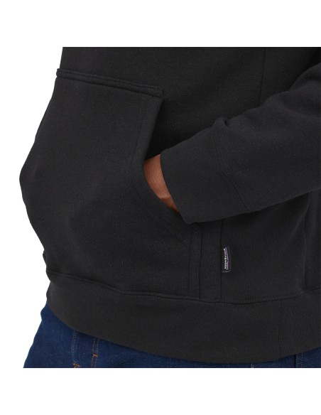Patagonia Boardshort Logo Uprisal Hoody, Ink Black