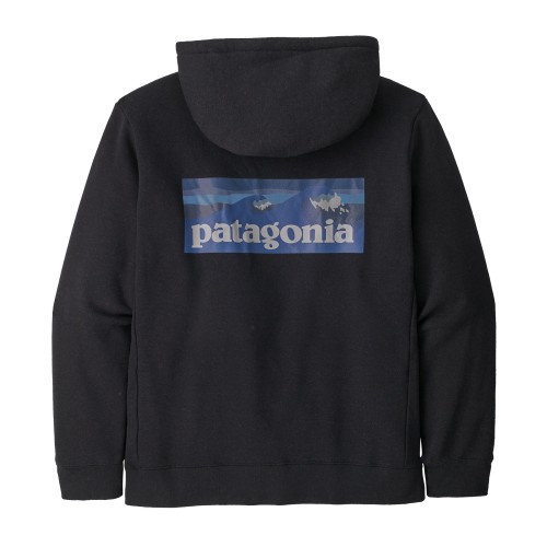 Patagonia Boardshort Logo Uprisal Hoody, Ink Black
