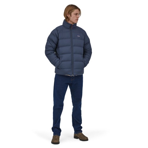 Patagonia Men's Reversible Silent Down Fleece...