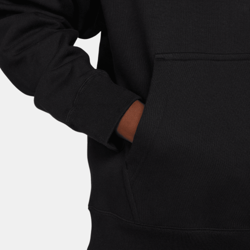 Nike Solo Swoosh Fleece Pullover Hoodie, Black