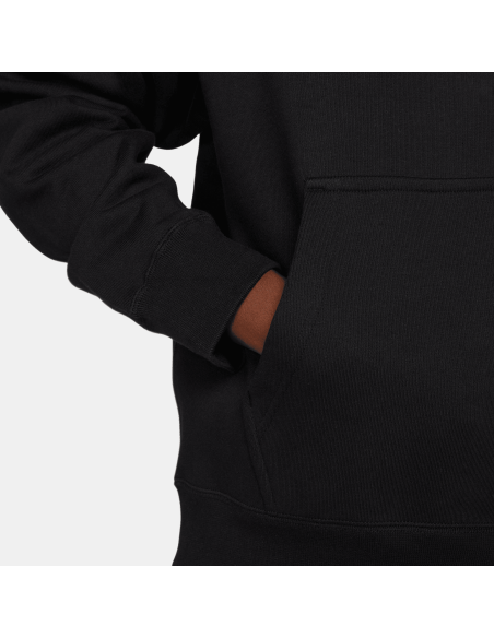 Nike Solo Swoosh Fleece Pullover Hoodie, Black