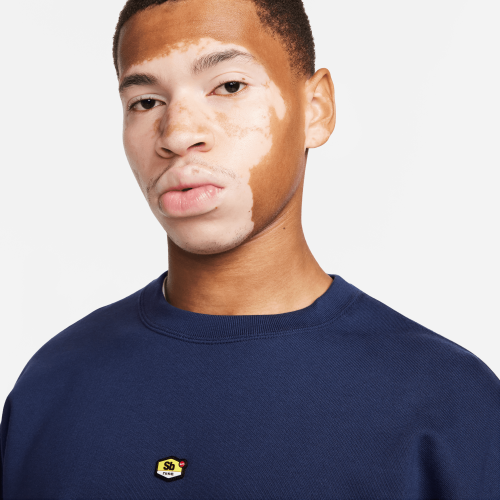 Nike SB Frontside Air GX Fleece Crew, Midnight...