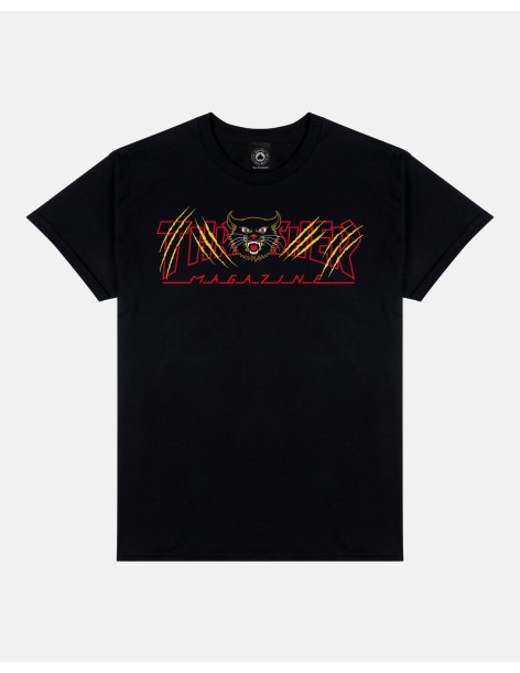 Thrasher Gato Tee, Black