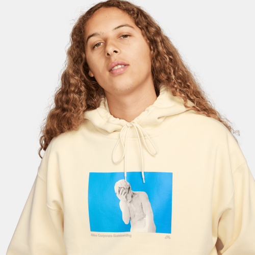 Nike SB CorpoSK8 GFX Fleece Pullover, Coconut Milk