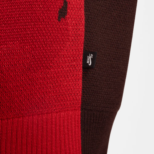 Nike SB CorpoSK8 GFX Knitted Sweater, Brown