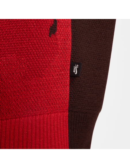 Nike SB CorpoSK8 GFX Knitted Sweater, Brown