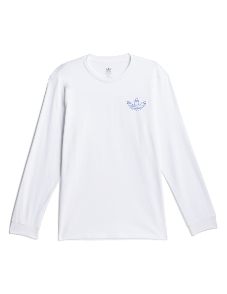 adidas x Henry Jones Long-Sleeve, WHITE/ROYBLU
