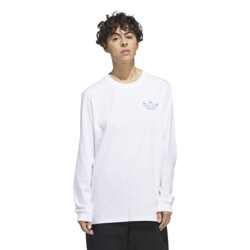 adidas x Henry Jones Long-Sleeve, WHITE/ROYBLU
