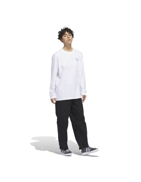 adidas x Henry Jones Long-Sleeve, WHITE/ROYBLU