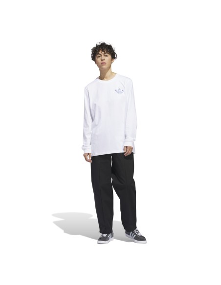 adidas x Henry Jones Long-Sleeve, WHITE/ROYBLU