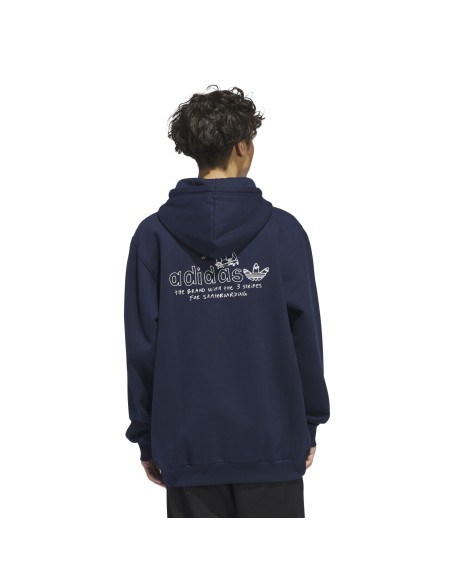 adidas x Henry Jones Hoodie, CONAVY/WHITE