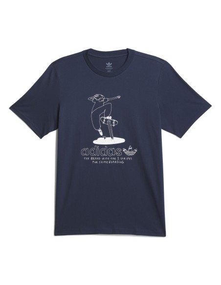 adidas x Henry Jones Tee, CONAVY/WHITE