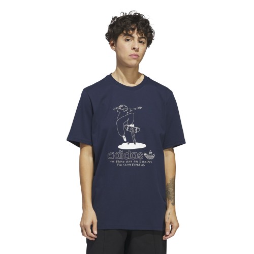 adidas x Henry Jones Tee, CONAVY/WHITE