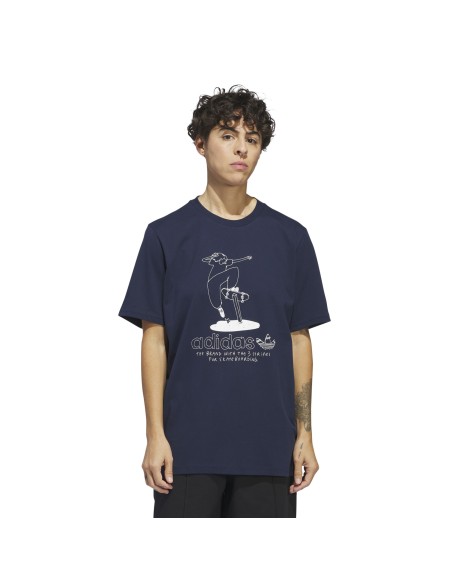 adidas x Henry Jones Tee, CONAVY/WHITE