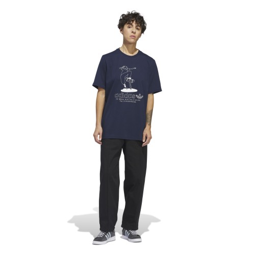 adidas x Henry Jones Tee, CONAVY/WHITE