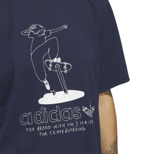 adidas x Henry Jones Tee, CONAVY/WHITE