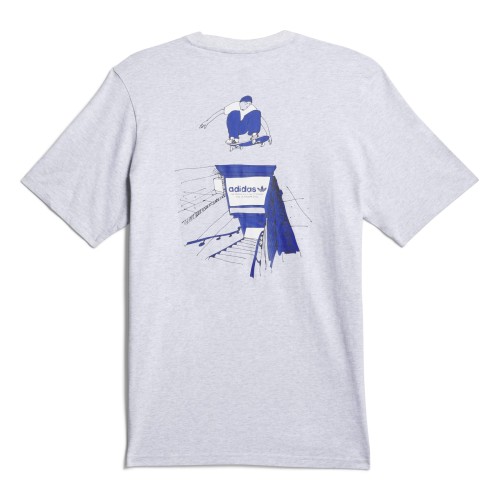 adidas x Henry Jones Tee, LGREYH/MULTCO