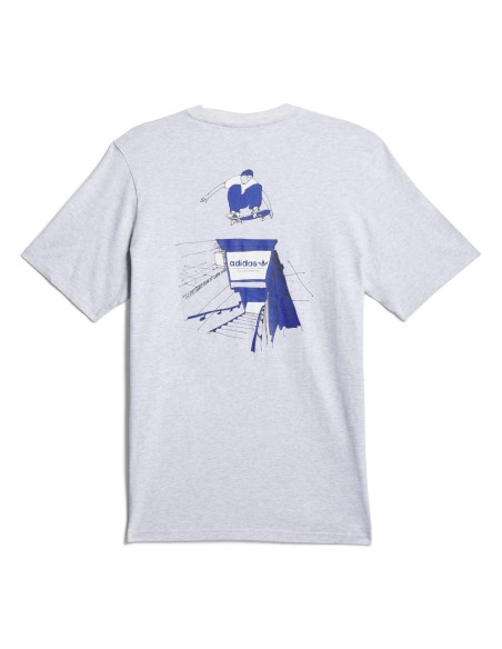 adidas x Henry Jones Tee, LGREYH/MULTCO