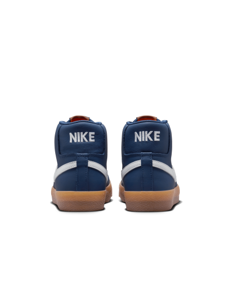 Nike SB Zoom Blazer Mid, Navy/White-Navy-Gum Light Brown