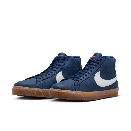 Nike SB Zoom Blazer Mid, Navy/White-Navy-Gum...