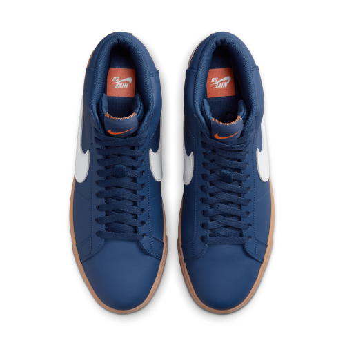 Nike SB Zoom Blazer Mid, Navy/White-Navy-Gum...