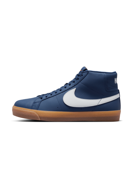 Nike SB Zoom Blazer Mid, Navy/White-Navy-Gum Light Brown