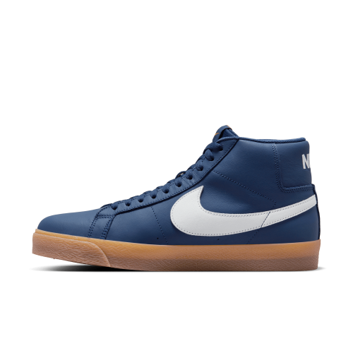 Nike SB Zoom Blazer Mid, Navy/White-Navy-Gum...