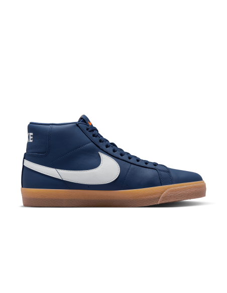 Nike SB Zoom Blazer Mid, Navy/White-Navy-Gum Light Brown