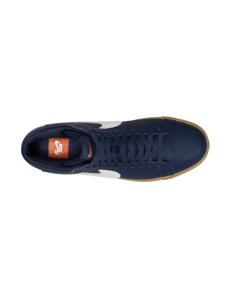 Nike SB Zoom Blazer Mid, Navy/White-Navy-Gum Light Brown